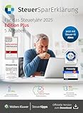 SteuerSparErklärung Plus 2026 I Steuererklärung für das Steuerjahr 2025 mit ELSTER & Datenimport | Inkl. 5 Abgaben & digitaler Steuer-KI Alma | Für Windows & Mac I Aktivierungscode per Email