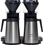 Moccamaster KBG Select, Kaffeemaschine, Filterkaffeemaschinen, Glaskanne, Black, 1.25L