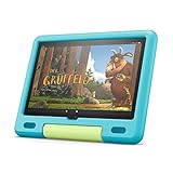 Fire HD 10 Kids-Tablet│ Ab dem Vorschulalter | 25,6 cm (10,1 Zoll) großes Full-HD-Display (1080p), 32 GB, kindgerechte Hülle in Aquamarin