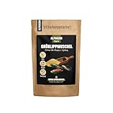 alphazoo Grünlippmuschel Hund, Katze & Meerschweinchen UVM. I Neuseeländisches Grünlippmuschel Pulver 100 g I Natürliches Gelenkpulver in Vollfett-Qualität