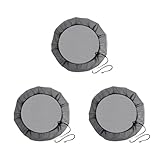 LUOFENG Strapazierfähige Polyester-Netzabdeckung, geeignet für Gartenarbeit, Outdoor-Regentonnen, universell, einfache Installation, Gartenwasserfilter