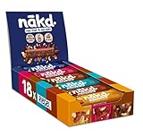 Nakd. Variety Pack | Kaltgepresste Riegel aus Früchten & Nüssen | 100% Natürliche Zutaten | Ohne Zusatz von Zucker | Vegan | Glutenfrei & Ohne Milch | 18 x 35g