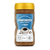 by Amazon Gold Instant Kaffee Entkoffeiniert, 200g - Rainforest Alliance Certified