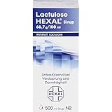 LACTULOSE Hexal Sirup 500 ml