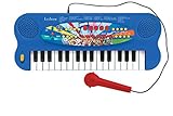 Lexibook K703PA Paw Patrol Elektronisches Keyboard, 32-Tasten-Piano, Mikrofon zum Singen, 22 Demo-Songs, Batteriebetrieb, Blau/Rot, Schwarz