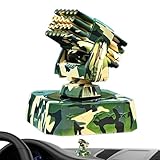 Hiemible Auto Luftduft Diffusor | Automatischer Auto Duftspender Aromaverteiler | Lang Anhaltender Geruchsentferner Rutschfeste Grundplatte Dekoration Für Fahrzeug Armaturenbrett Konsole Und