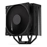 ENDORFY Fera 5 Black, cpu kühler mit lüfter 120 mm, Fluctus 120 mm Lüfter, Multi-Sockel AMD und Intel Kompatibilität, 6 Jahre Garantie, am4 kühler, am5 cpu kühler, AM5, LGA1700, LGA1200, EY3A011