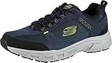 Skechers Herren Oak Canyon-51893 Sneaker, Blau Navy Lime Nvlm, 45 EU