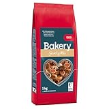 MERA Bakery Snacky Mix, Hundeleckerli für Training oder als Snack, Leckereien für Hunde aus natürlichen Zutaten, schonend gebackene Hundekekse, 1kg