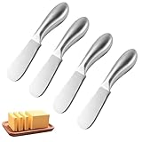 Sophisticate 4 Stück Buttermesser,Edelstahl Brotzeitmesser...