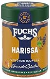 Fuchs Gewürze Gourmet Selection Naher Osten/Afrika - Harissa Gewürzmischung, nachfüllbarer Gewürz Mix, zum Würzen von Reisgerichten, Couscous, Saucen und Suppen, vegan, Bunt, 60 g