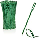 com-four® 200x Pflanzbinder - Pflanzenbinder grün -...