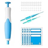 Toranysadecegumy 2-in-1 Schmerzfreies Auto Skin Tag Mole Warzen Entfernung Kit Warzen Entfernung Stift Set Hautpflege Körper Warzen Punkt Behandlungen Entferner Reinigungswerkzeuge