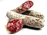 Italienische Salami luftgetrocknet - Salametto classico Cacciatore - Viktor Kofler Salami Spezialität aus Lana/Südtirol im 3er Strang