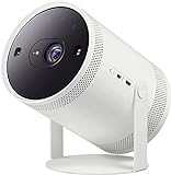 Samsung,100 Zoll , 4K ,Portabler LED-Projektor The Freestyle (SP-LSP3BLAXXE), All Round Design, Auto Set-up, 360°-Sound [2022], White