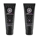 IntHim Intimpflege Männer After Shave - Bei Rötungen, Rasurpickeln & Juckreiz - Intim Creme mit Aloe Vera und Teebaumöl - Erfrischend und antibakteriell - Ideal für empfindliche Haut 2x100ml