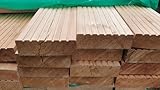 45x143mm Terrassendielen grob/fein sibirische Lärche, Länge 4,00m, Sonderposten 3579-B