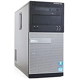 Dell Optiplex 390 Tower PC Desktop-PC, CPU Intel i7-2600, Arbeitsspeicher 16 GB DDR3, 240 GB SSD Festplatte + Festplatte 500 GB, DVD-Player, Betriebssystem Windows 10 Pro + Office 2021