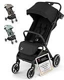 Hartan Clixx Buggy Kinderwagen – Reisebuggy ab 6 Monate, klein zusammenklappbar, höhenverstellbar, mit Sonnen- & Regenschutz, ideal für unterwegs
