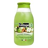 COTTAGE - Dusche Peeling - Zucker & Bio Crunchy Apple - 97% natürliche Zutaten - 270 ml