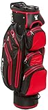 Aqua Protect Cartbag Organizer Waterproof (Schwarz/Rot)