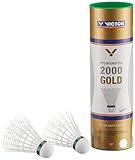 VICTOR Nylon Shuttle 2000 gold-Weiß-Grün