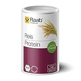 Raab Vitalfood® Bio Reisprotein Pulver (400 g) - 80% pflanzliches Eiweiß, aus biologischem Anbau, perfekt für Shakes und Smoothies, neutraler Geschmack, vegan, glutenfrei, laktosefrei, laborgeprüft