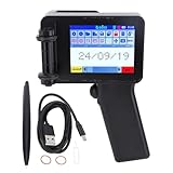 CHEOTIME Handheld Inkjet -Druckerpistole, tragbare Tintenstrahl -Codierungsmaschine mit 4,3 -Zoll -LED -Touchscreen N6 für Code -Datum -Etikett auf Einer beliebigen Oberfläche