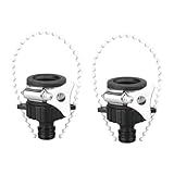 Zcbzbn Schlauchverbinder & Wasserdieb Set - Wasserdieb Camping & Hahnverbinder, Universal Hose Connector for Garden, Car Washes & Motorhome