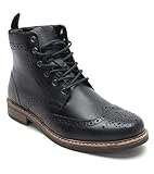 Crick Herren Dixon Biker Boots, Black, 46 EU