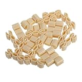 Milisten 20-teiliges Eisenbahnschienen-bauset, Modellbahn-zubehör, Kunststoff-eisenbahnschienen-pfostenleisten, Schienenadapter- Für Holz-eisenbahnschienen-Set