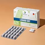 Lebario Day - Hochwertiges Nahrungsergänzungsmittel mit Zink, OPC, Ashwagandha, Baldrian, Pflanzenextrakte (60 Kapseln)
