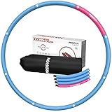 PROIRON Kinder & Erwachsene, Hullahub Reifen mit Gewicht, Hula Hup 1,2/1,8kg Gewichten und 73-98cm Schaumstoff, einstellbar Hula Hoop Reifen