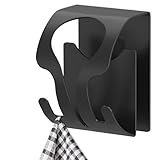 MDCASA Premium Handtuchhalter ohne Bohren I Geschirrtuchhalter aus hochwertigem Edelstahl inkl. Kratzschutz zum Kleben, Klemmen oder Schrauben