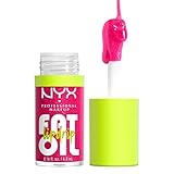 NYX Professional Makeup Feuchtigkeitsspendender Lipgloss, Intensiver Glanz und bis zu 12 Stunden Pflege, Mit dickem Applikator und nährenden Ölen, Fat Oil Lip Drip, Farbe: Supermodel, 1 Stück