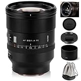 VILTROX 85mm F1.4 Pro FE Vollformatobjektiv für Sony E, Autofokus, große Blende, mittleres Teleobjektiv mit HyperVCM-Motor für Sony E-Mount A7IV A7C A9III A1 ZV-E1 A7SIII A7RII A7III A7RIII A7RIV A9