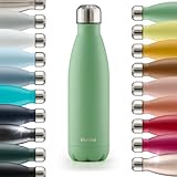 Blumtal® Trinkflasche Edelstahl Charles - Thermosflasche...