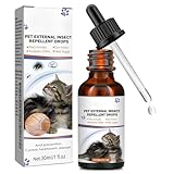 Saleependent 30ml Zeckenmittel für Hunde, Schutz für Hunde und Katzen
