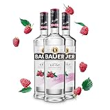 Bauer Himbeergeist - Eine fruchtige Versuchung, die auf der Zunge tanzt - Spirituosen aus Österreich seit 1920 - Himbeer Geist Schnaps Geschenk Idee (3 x 0,7L)