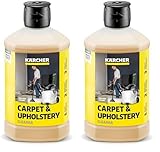 Kärcher Teppichreiniger RM 519, geeignet für die Reinigung von Teppichböden, Polstern, Autositzen etc., 1l Konzentrat ergeben verdünnt 40l Reinigungsmittel (Packung mit 2)