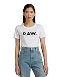 G-STAR RAW Damen RAW. Slim T-Shirt, Weiß (white D21226-4107-110), M