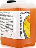 DELLWING Orangenölreiniger Konzentrat 2,5L – Premium Orangenreiniger Konzentrat/Universalreiniger mit Zitrusduft gegen Flecken, Fette, Öle, Klebereste und Harze