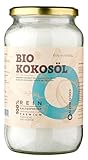 Bio Kokosöl CocoNativo - 1000mL (1L) - Bio Kokosfett, Kokosnussöl, Premium, Nativ, Kaltgepresst, Rohkostqualität, Rein (1000ml) - zum Kochen, Braten und Backen, für Haare und Haut