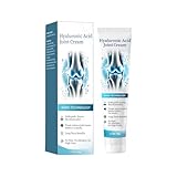 Hyaluronsäure Gelenk Reparatur Creme Knorpelschutz Schnell Einziehend Gelenk- und Knochentherapiecreme für Sportler Und Senioren(1 stück)