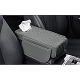 Auto Armlehne Box Matte, für VW Tiguan II I (Type AD1 5N) R/Sport 2008-2023 2024 Auto Armlehnen Auflage Center Console Armlehne Matte Auto-DekorationszubehöR,F