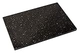 DiConcetto Schneidebrett aus Granit | Steinplatte | Granitplatte | Servierplatte (Granit Star Galaxy, 30 x 20 x 1)