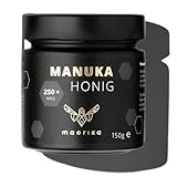 maorika - Manuka Honig 250 MGO + 150g im Glas (lichtundurchlässig, kein Plastik) - laborgeprüft, zertifiziert