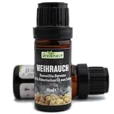 Weihrauchöl, 10 ml, 100% naturrein, Indischer Weihrauch, Boswellia Serrata, Massageöl, Duftöl