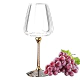 Generisch Weißweingläser – rutschfestes Weintrinkglas aus Kristall, ausgefallene Weingläser | Rollender, ergonomischer Organizer-Halter für Cocktailtrinken, Geburtstag, Pool, Hochzeit im Freien