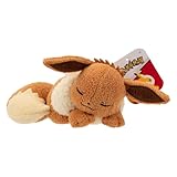 Pokèmon Eevee Sleeping Plush - 5-Inch Premium Plush, Multicolor